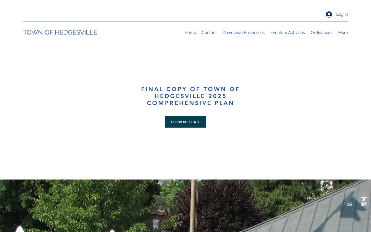 Hedgesville court records official town contact page
